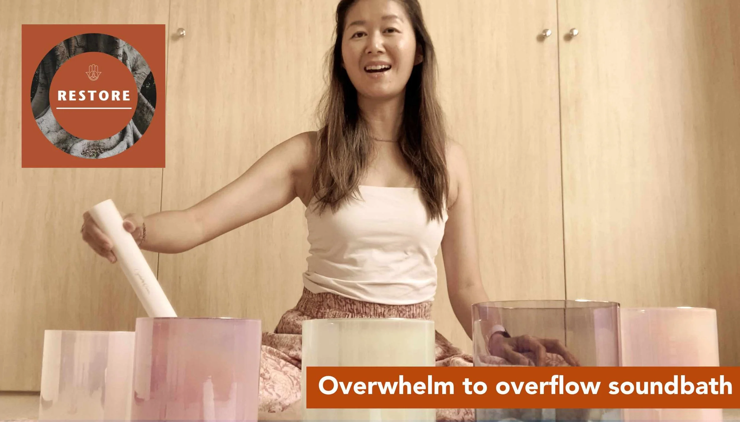 Overwhelm to overflow soundbath