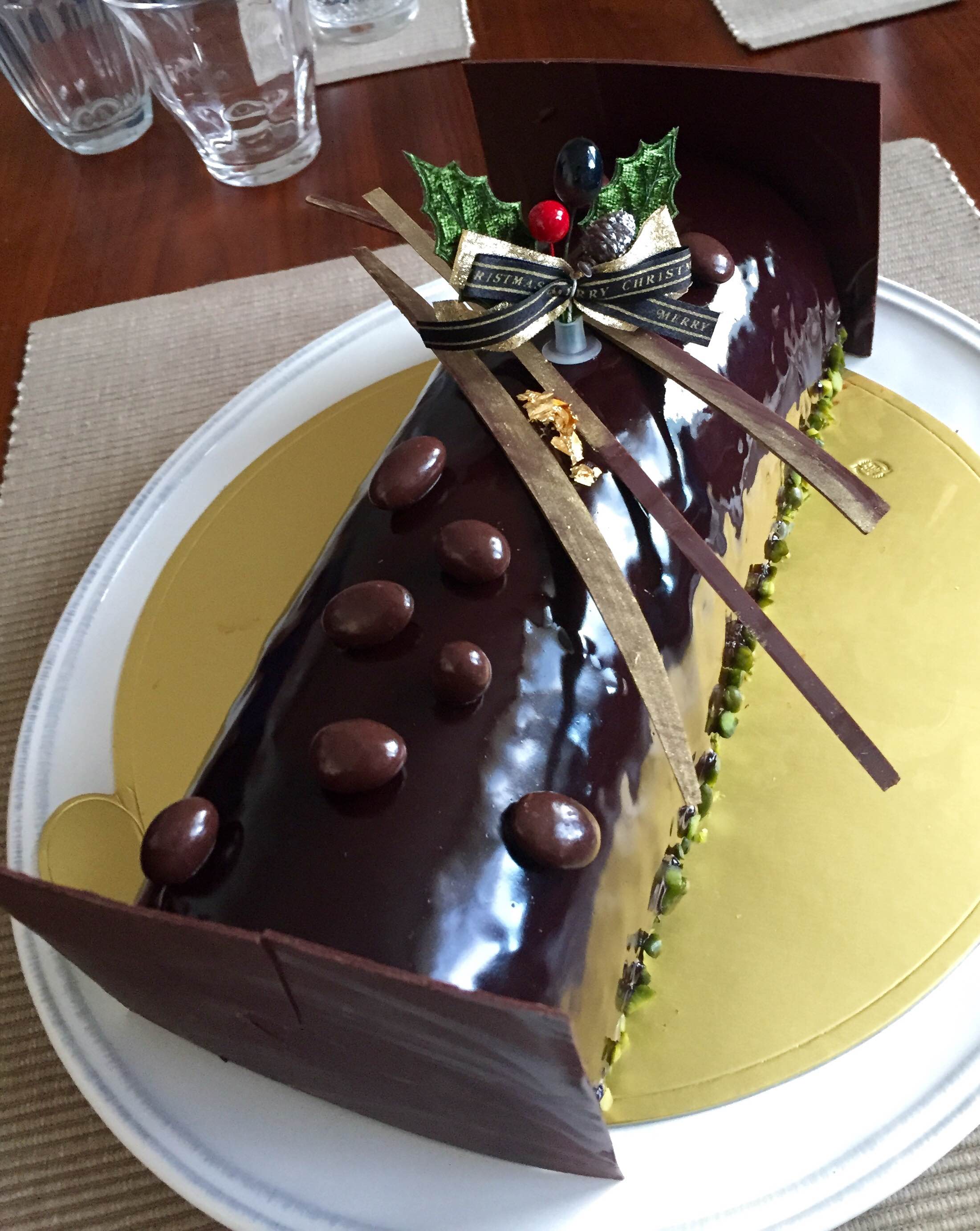 X'Mas Cake 2014 - Dark Choco Praliné