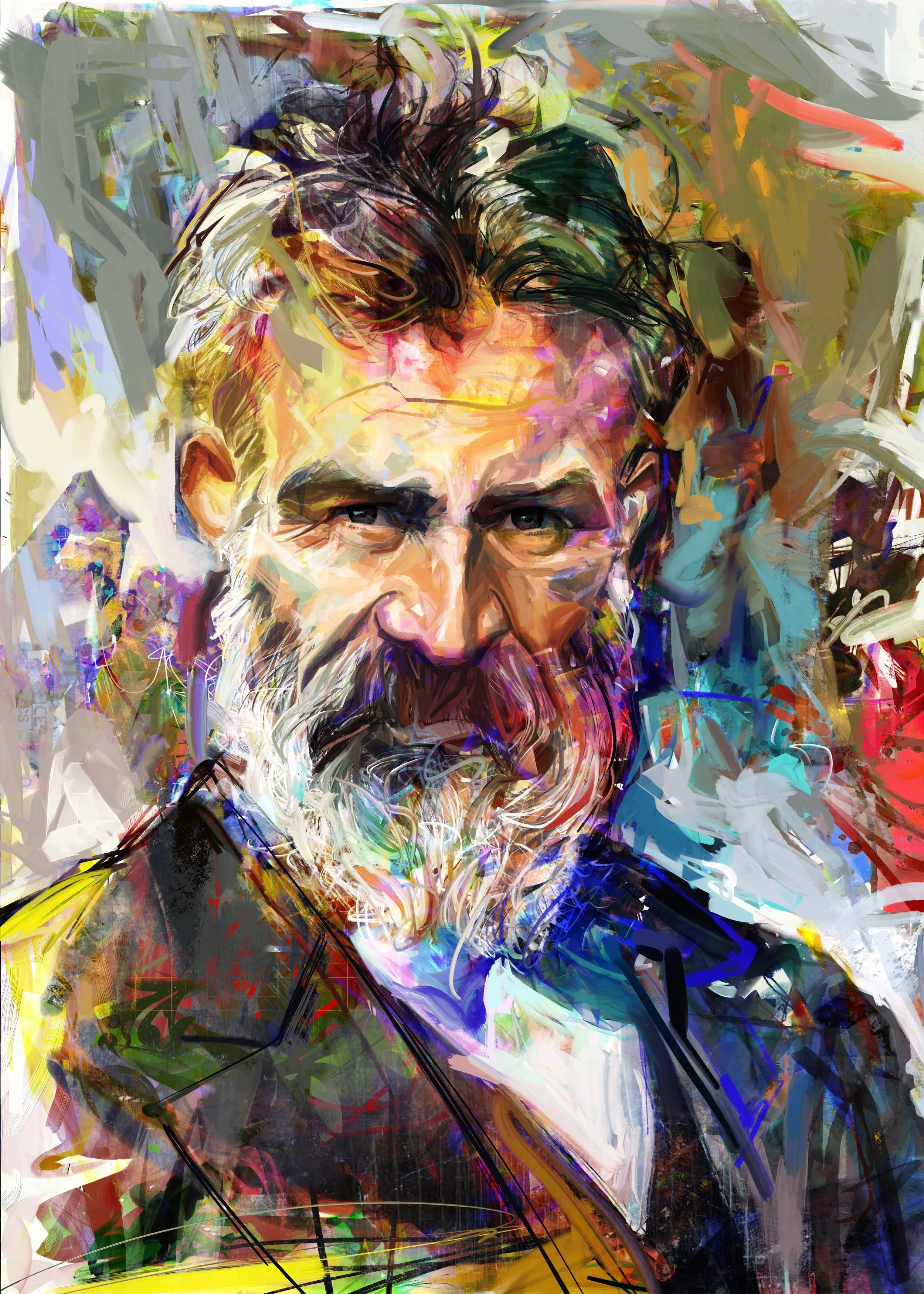 Constantin Brancusi by  Valentin CHIBRIT.JPG