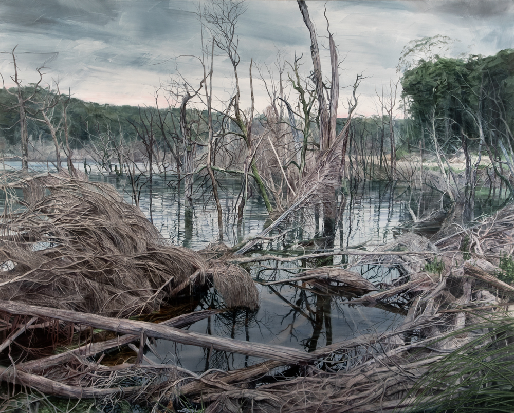 pond Requiem, oil in canvas, 164cmx204cm.jpg