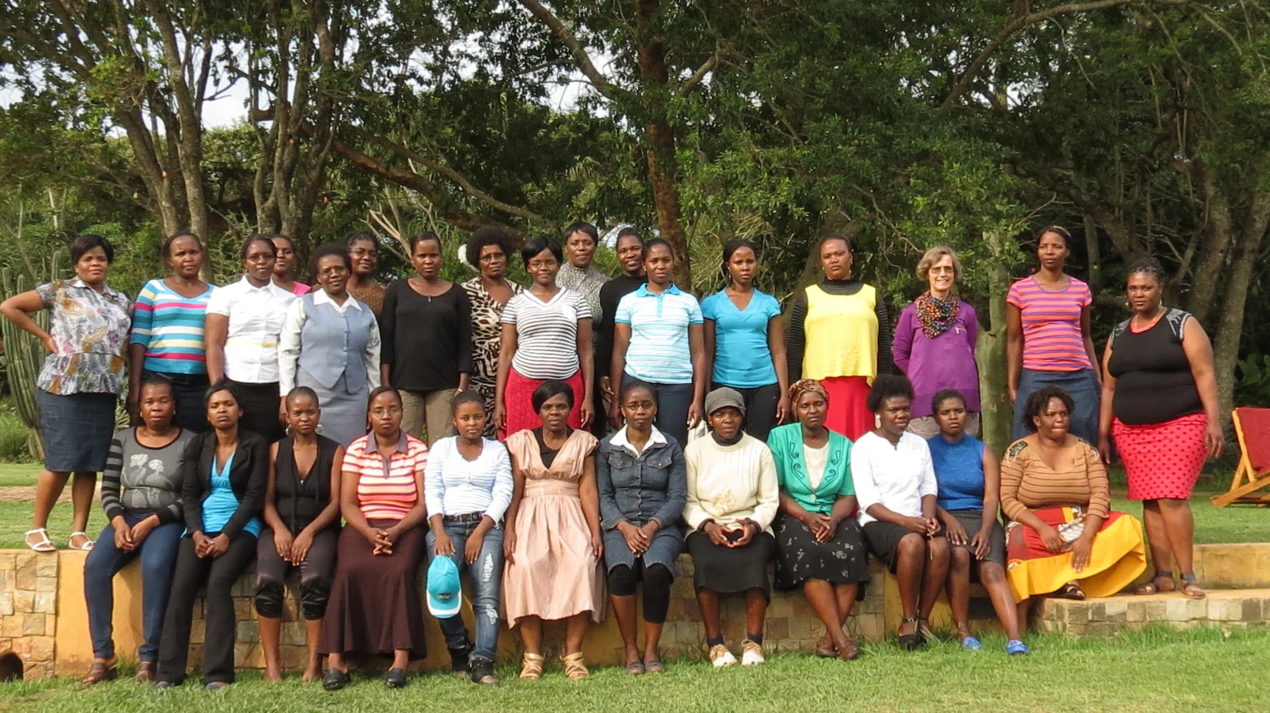 The Baobab Batik team December 2013