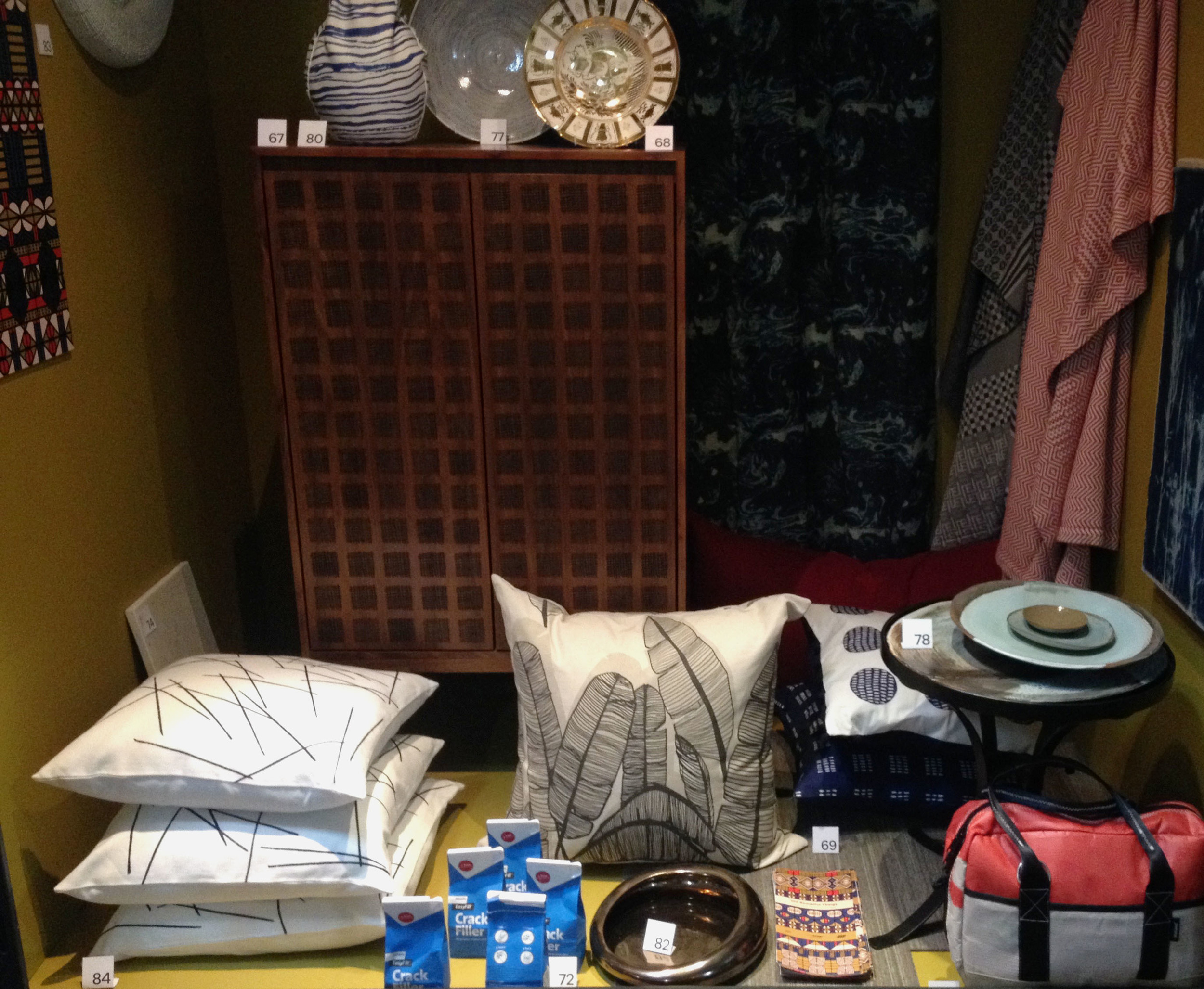 100 beautiful things display where Baobab Batik was featured.