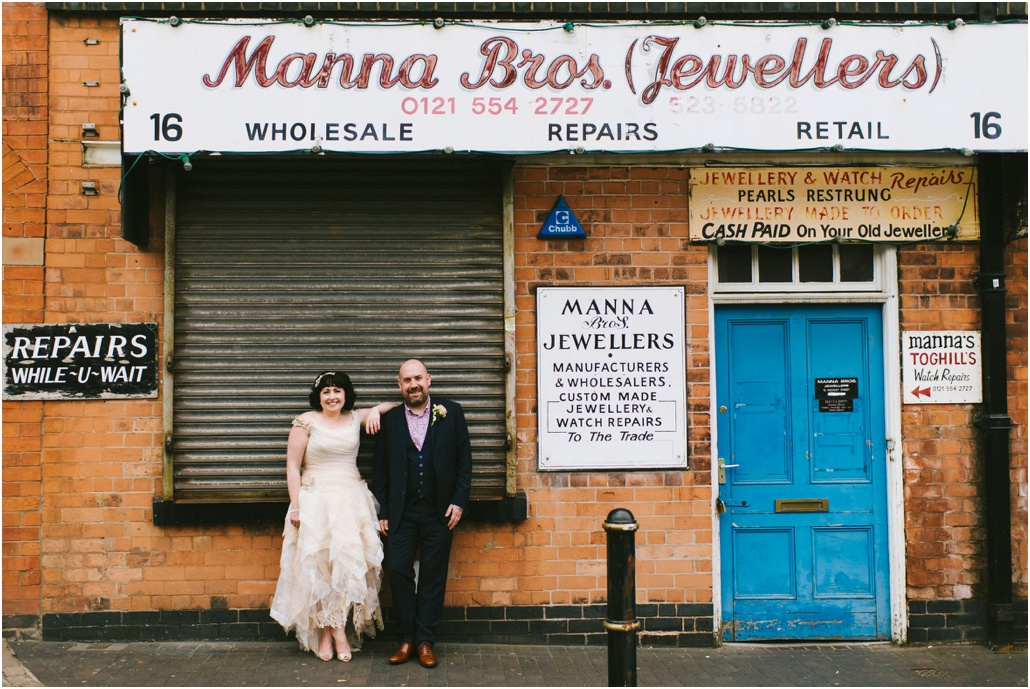 Jewellery Quarter wedding Birmingham