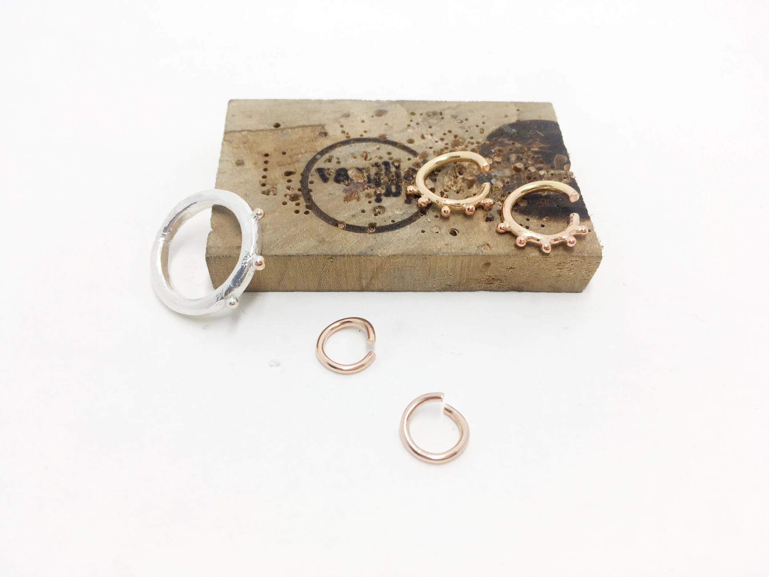 Jewellery Sophie made during Summer School 2