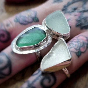 Make a Sea Glass Ring