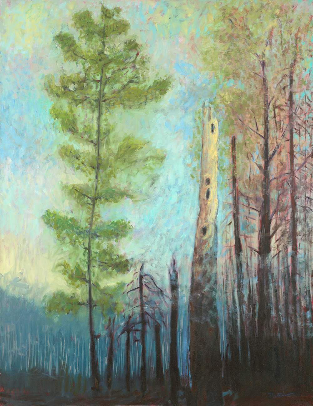 Nursery Tree oil on canvas 46 x 58