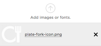 icon show in Manage Custom Files
