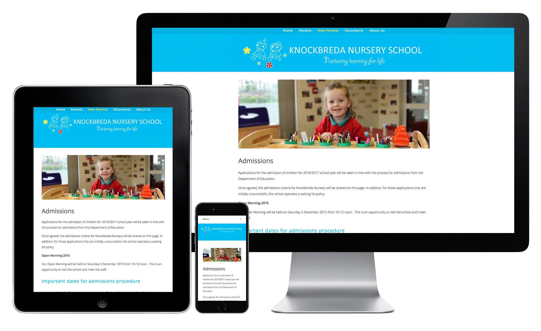 Knockbreda Nursery Website