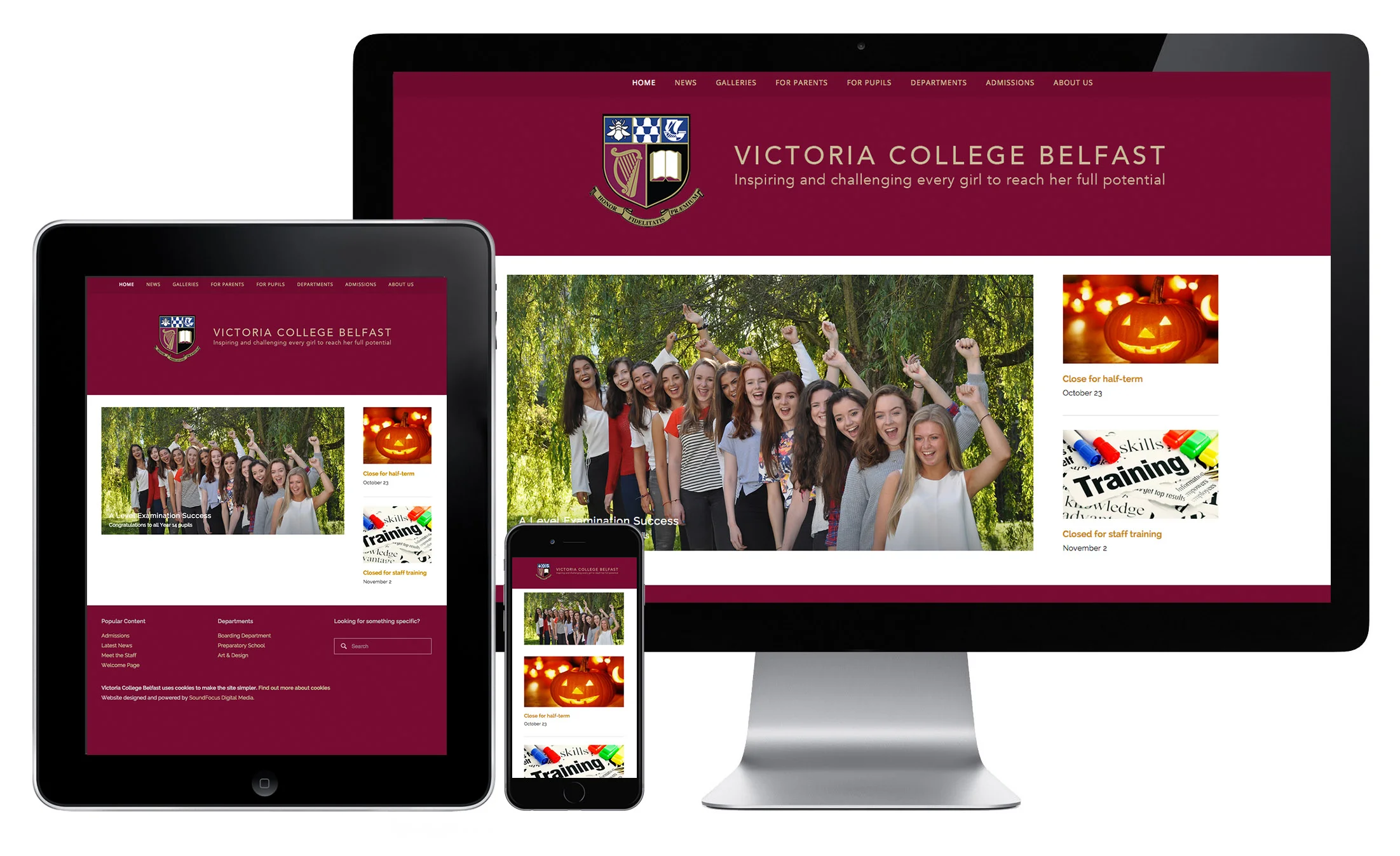 Victoria College Website
