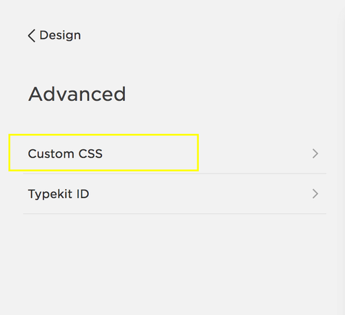 Adding CSS to Squarespace - SF.DIGITAL