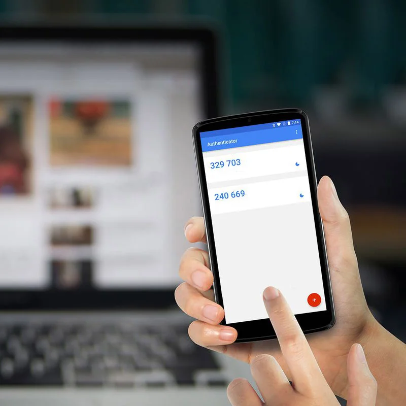 Authenticating using a mobile app