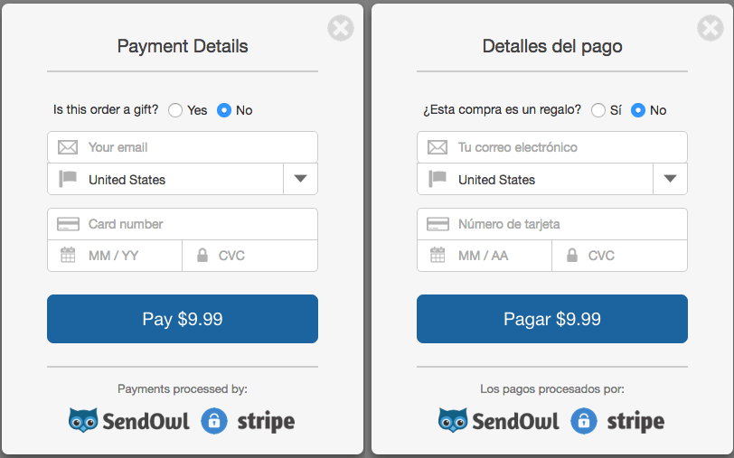 Automatic Checkout Language Selection