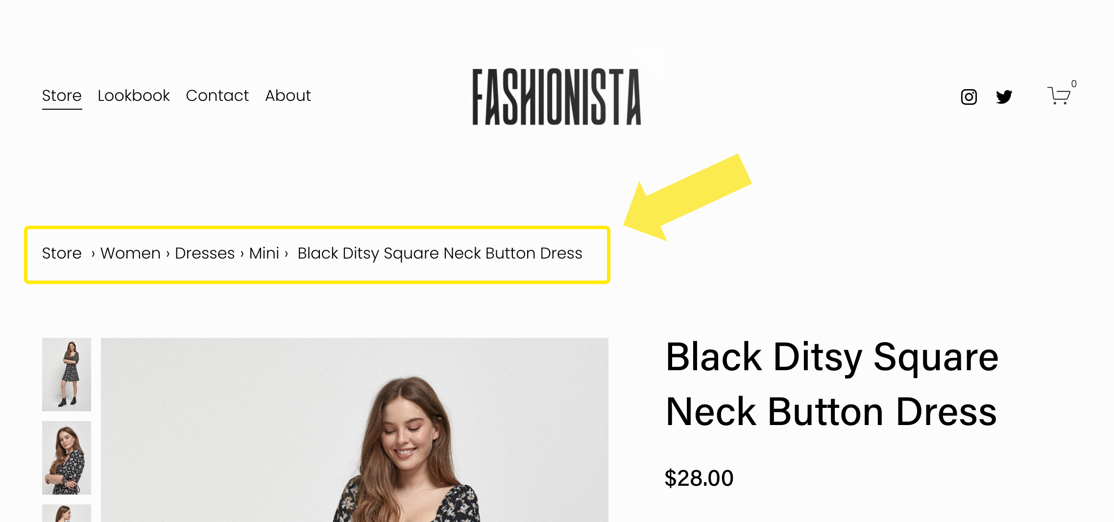 SF.DIGITAL Add breadcrumbs to Squarespace product pages to guide