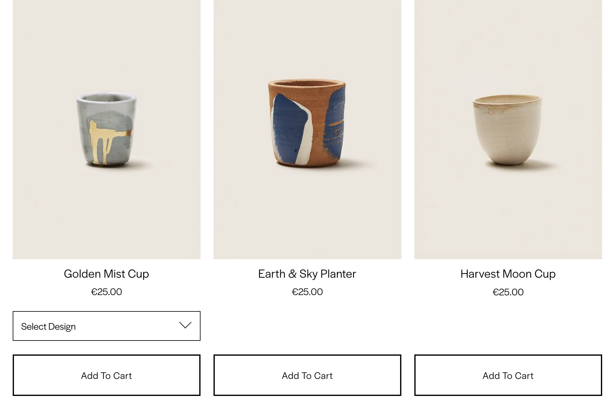 Add products to the cart directly from the Store page