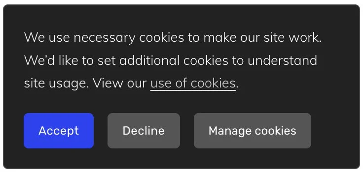 Squarespace Cookie Popup
