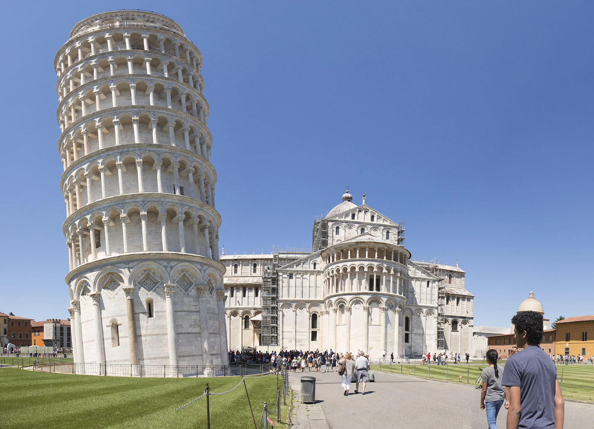 Torre pendente di Pisa e Duomo di Pisa, Piazza dei Miracoli, Pisa