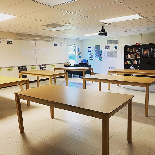 Today I cleaned out my classroom. We couldn&rsquo;t be in rooms together so I did it alone.

They gave us three boxes and two hours. We all wore masks, so when we passed each other in the halls, we couldn&rsquo;t see each other&rsquo;s smiles. We cou