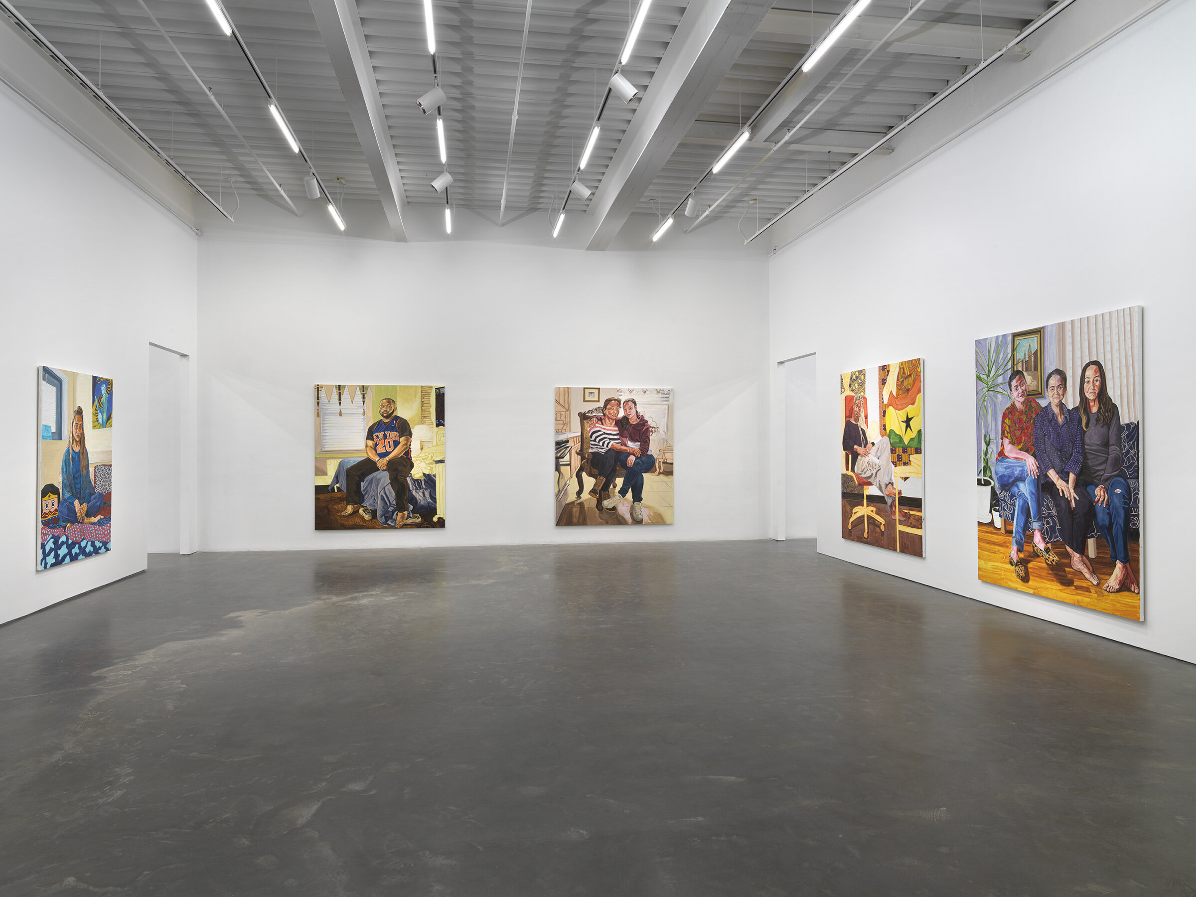  INSTALLATION VIEW: JORDAN CASTEEL, WITHIN REACH, NEW MUSEUM, NEW YORK, FEBRUARY 2 - MAY 24, 2020 