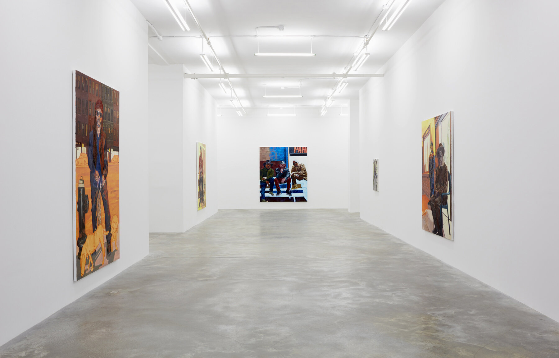  INSTALLATION VIEW: NIGHTS IN HARLEM, CASEY KAPLAN, NEW YORK, SEPTEMBER 7 - OCTOBER 28, 2017 