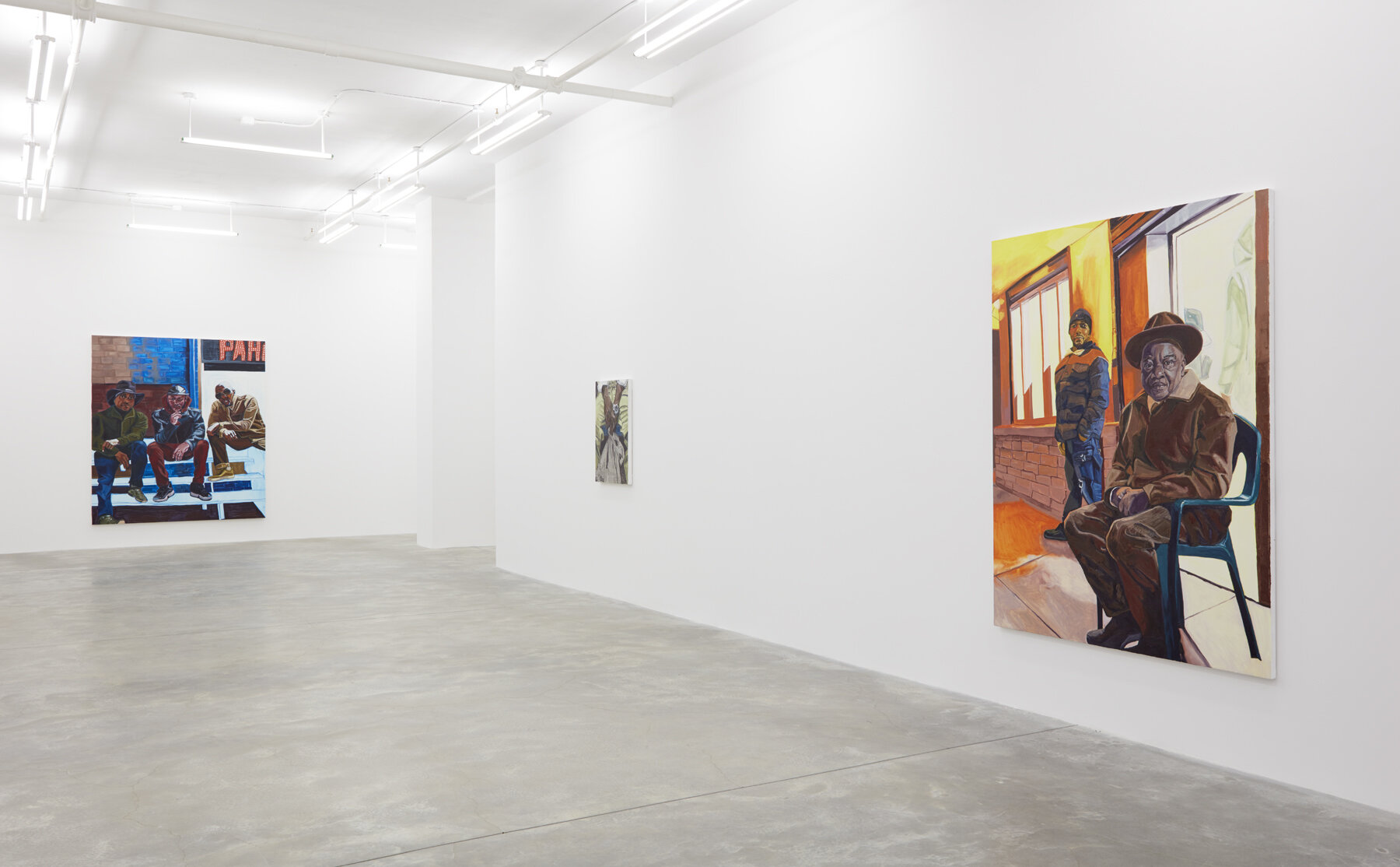  INSTALLATION VIEW: NIGHTS IN HARLEM, CASEY KAPLAN, NEW YORK, SEPTEMBER 7 - OCTOBER 28, 2017 