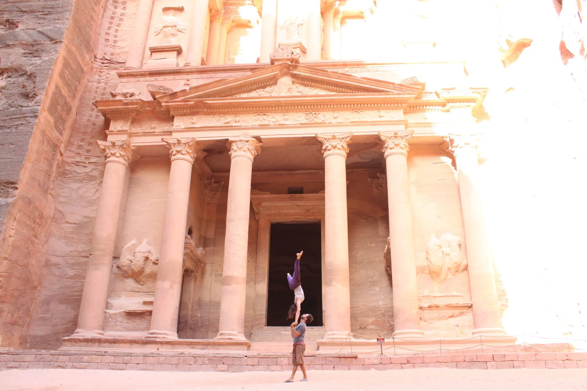 Standing H2H in Petra with Jason.jpg
