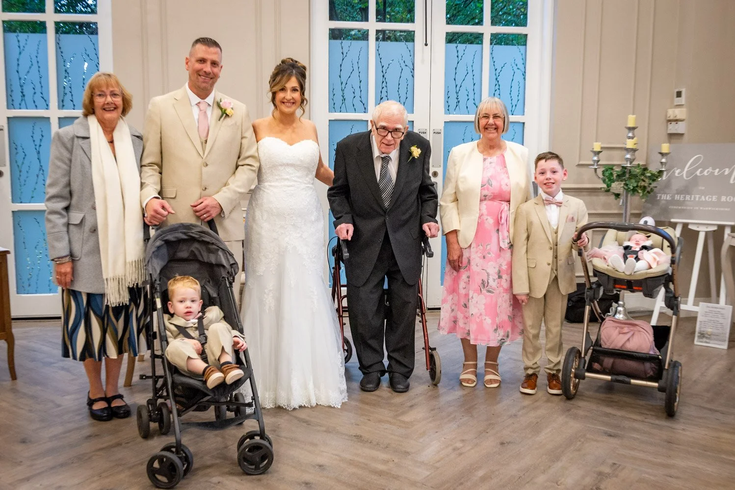 Family Wedding Photograph
