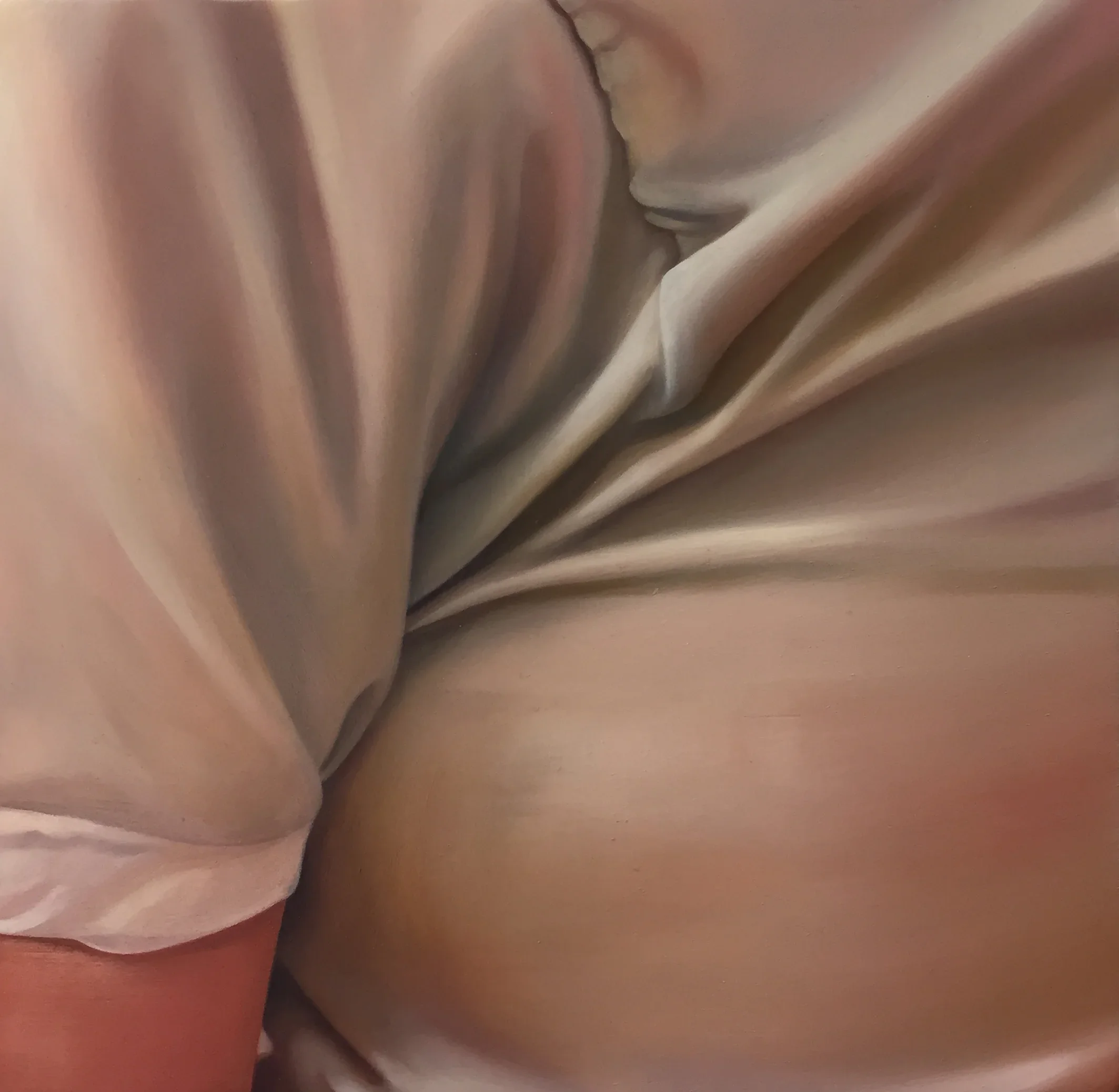  Turning | 2015 |&nbsp;oil on canvas on panel | 8" x 8" 