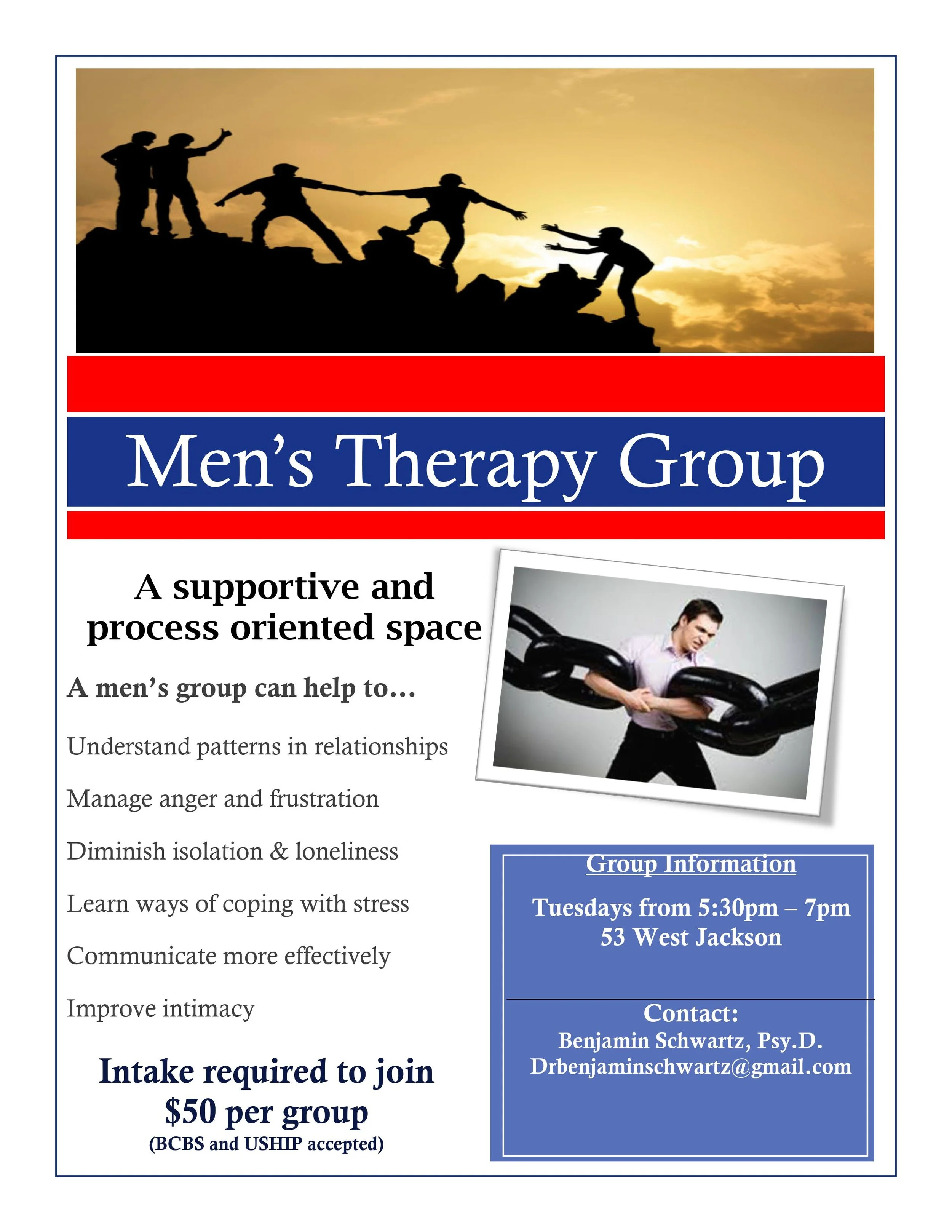 Group Therapy — Benjamin Schwartz, Psy.D.