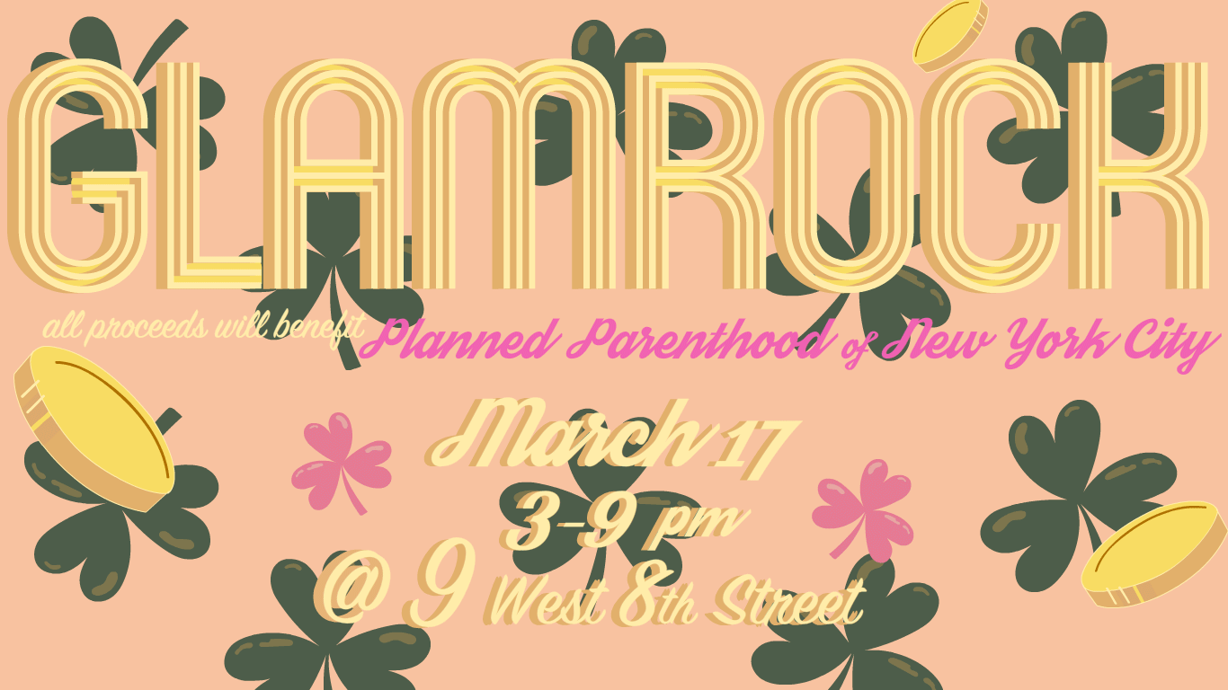 Animated invitation for a private event to benefit Planned Parenthood of NYC.