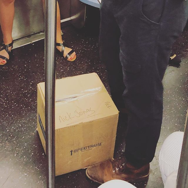 What&rsquo;s in the boooox!? Has anyone seen Nick Jonas lately? Maybe someone should check in on him? #subwaycreatures