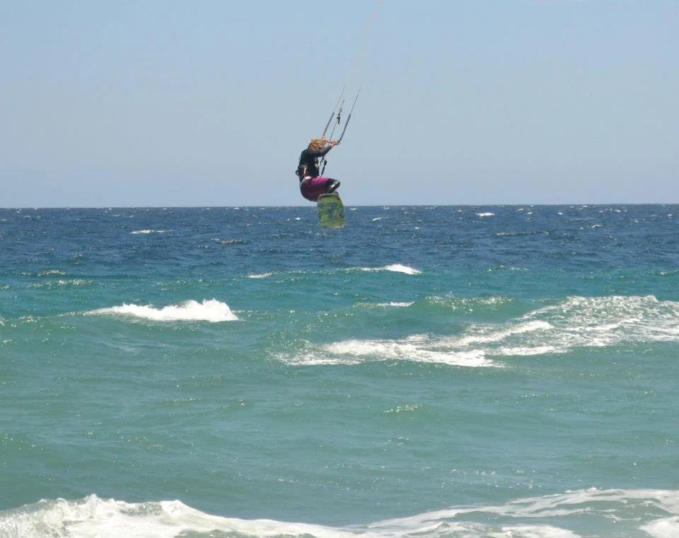 Kiting in Baja, Mexico