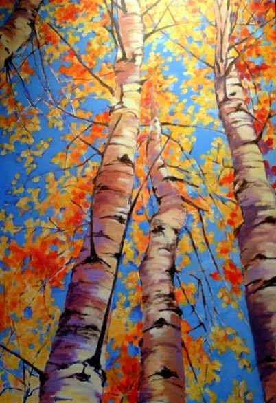 Vertical Aspen - Sold