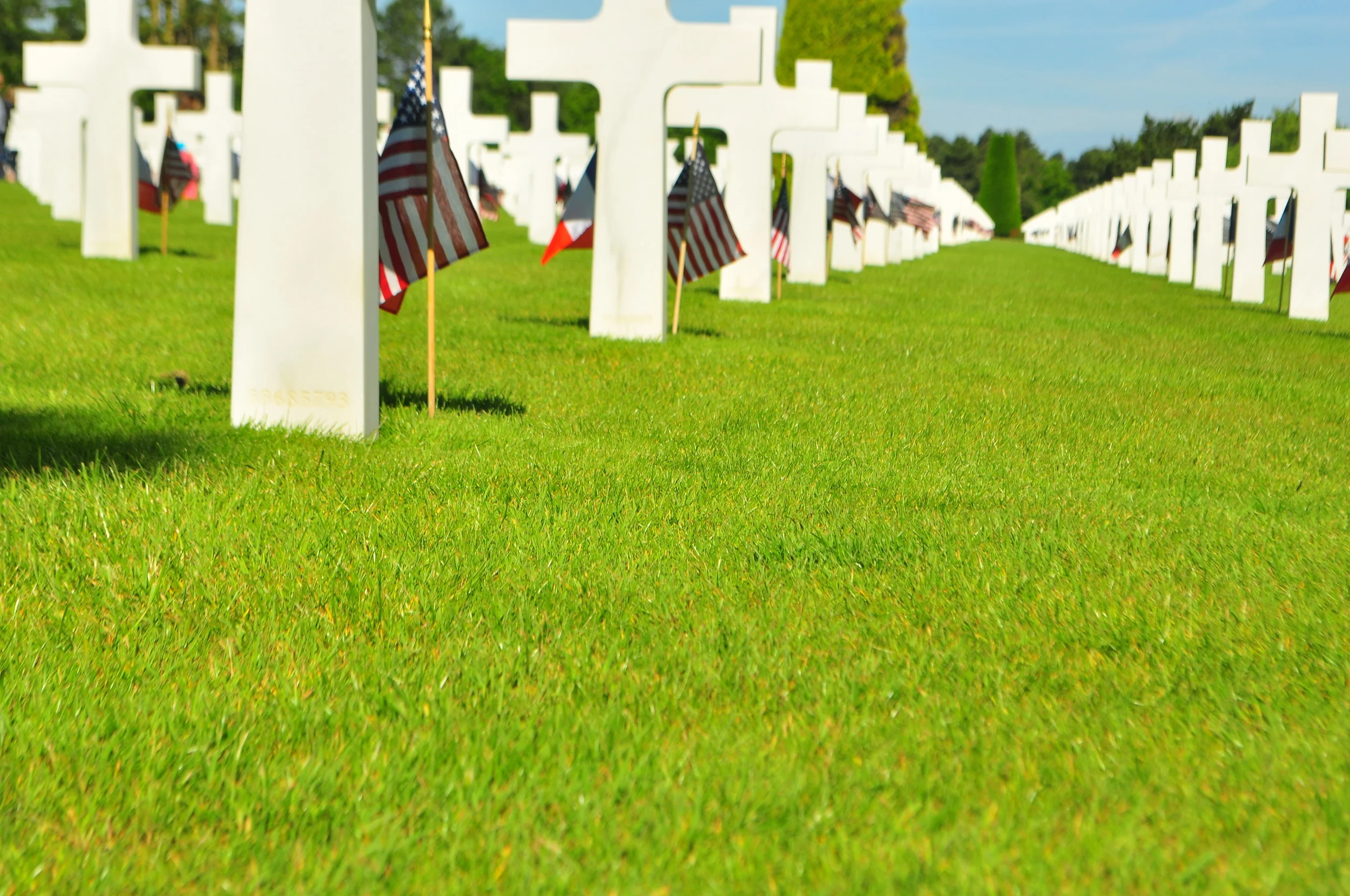 Omaha Beach cemetary