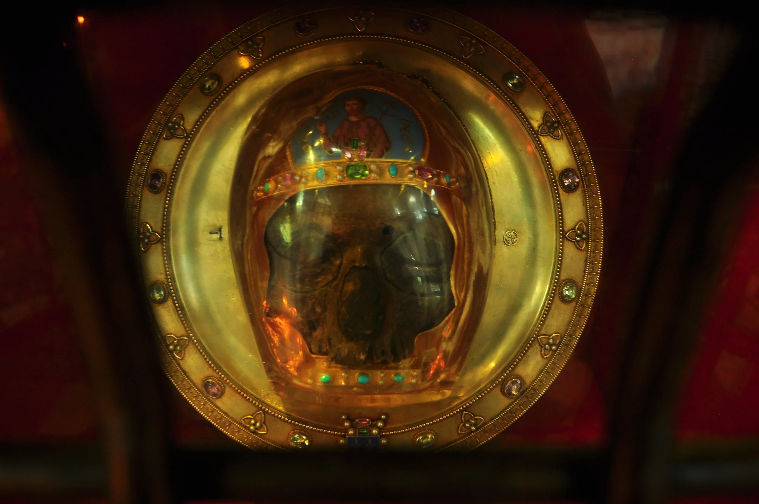"skull of John the Baptist"