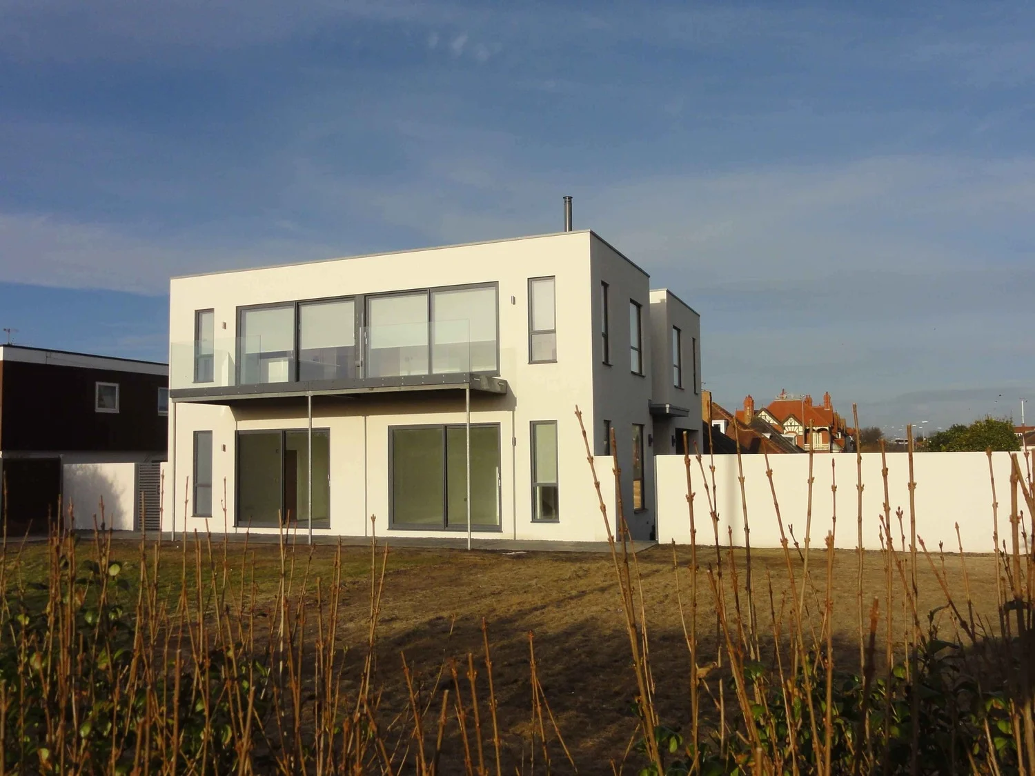 10.	Completed Elevation over looking the sea front