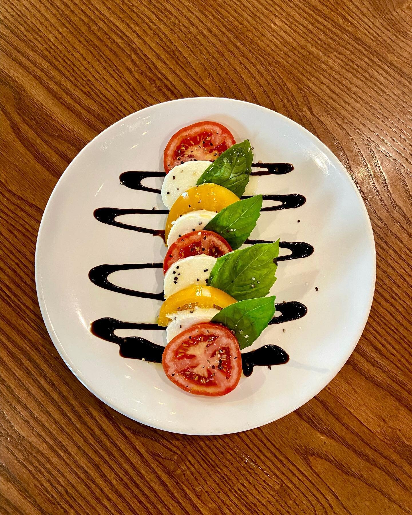 Back by popular demand! We&rsquo;re serving up our Camporosso Caprese Salad made with vine-ripened and heirloom tomatoes, fresh mozzarella, basil, and EVOO.