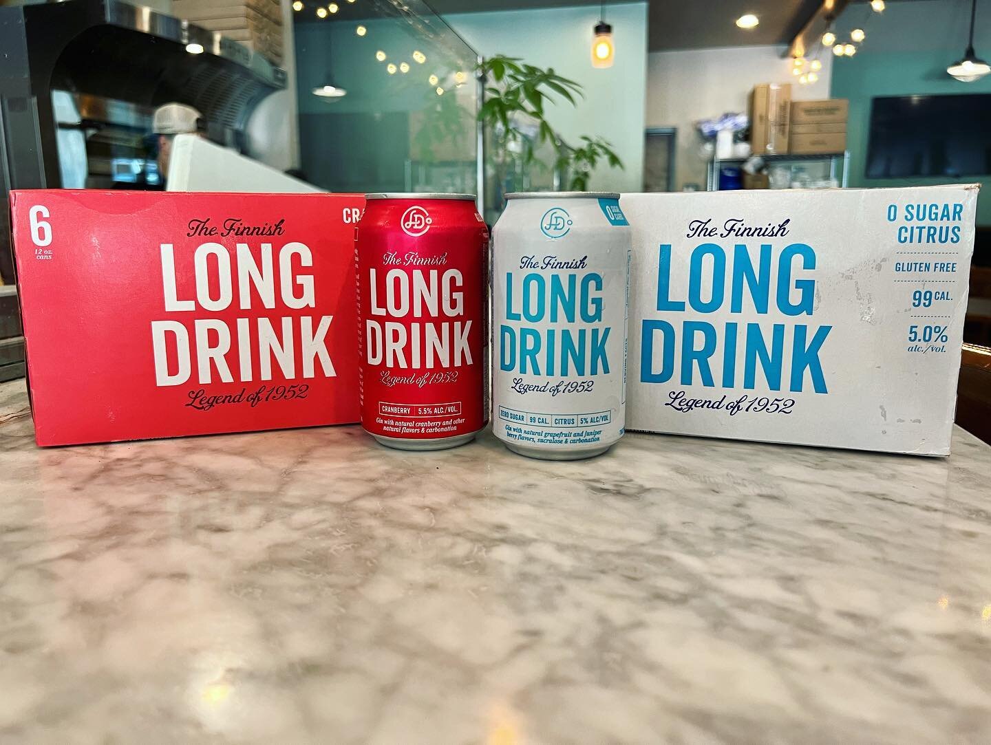 Into Seltzers?
We&rsquo;ve added High Noon and The Finnish Long Drink.

Long Drink is a refreshing gin seltzer that originated in 1952 when Finland was looking for an innovative way to serve drinks quickly during the 1952 Olympic Summer Games and it 