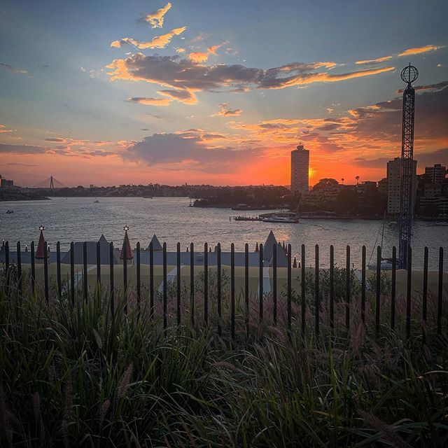 #sydney #sunset #sydneyharbour