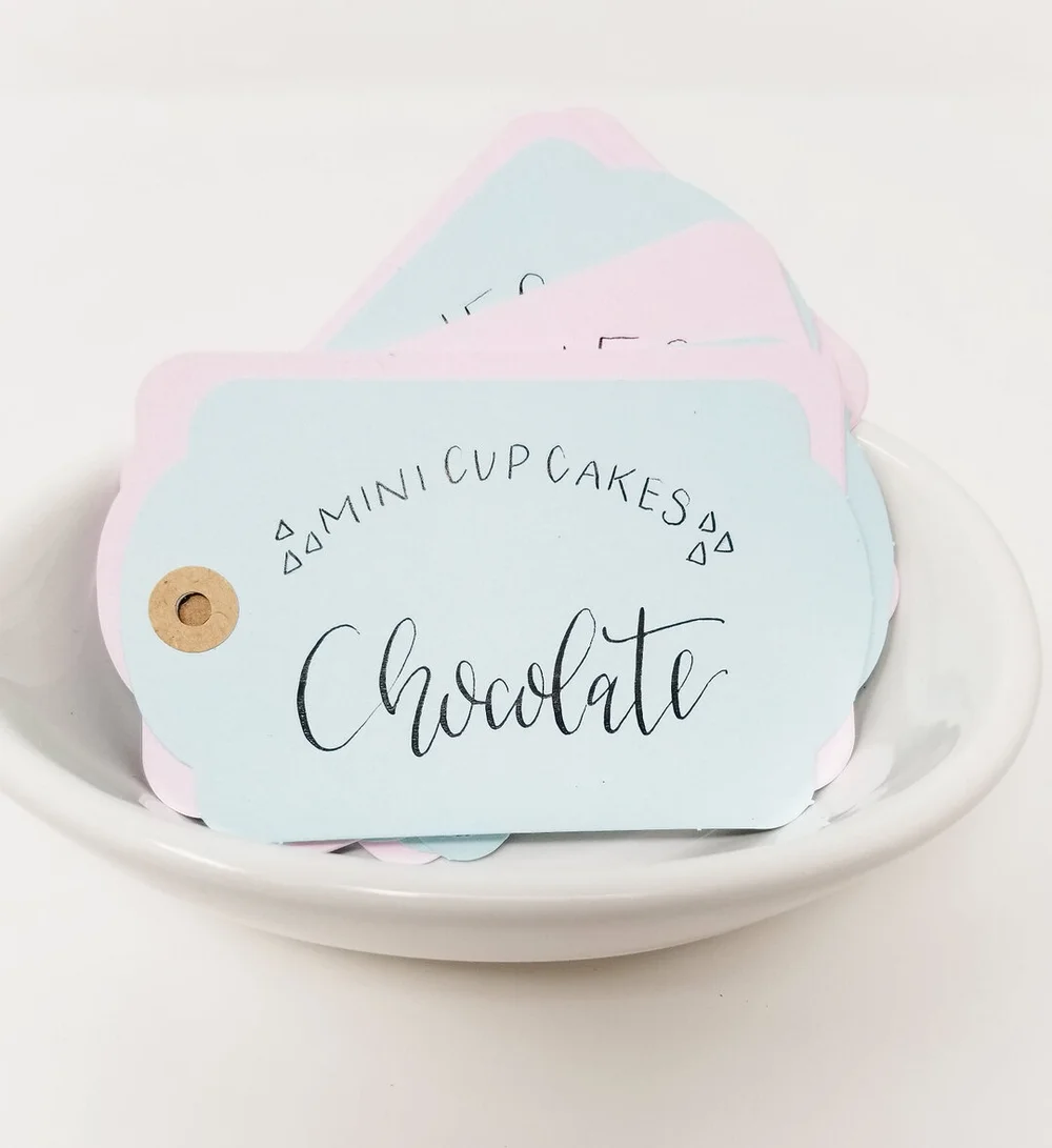TBT to these adorable flavor tags I made for a dessert pop up sale! #ThrowbackThursday #DessertLove #SweetMemories