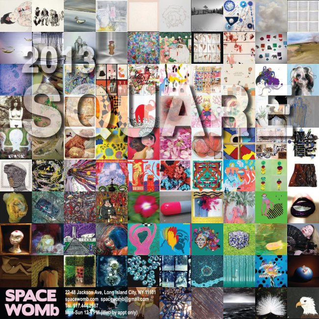 Promo for “Square” at Spacewomb Contemporary Art Gallery