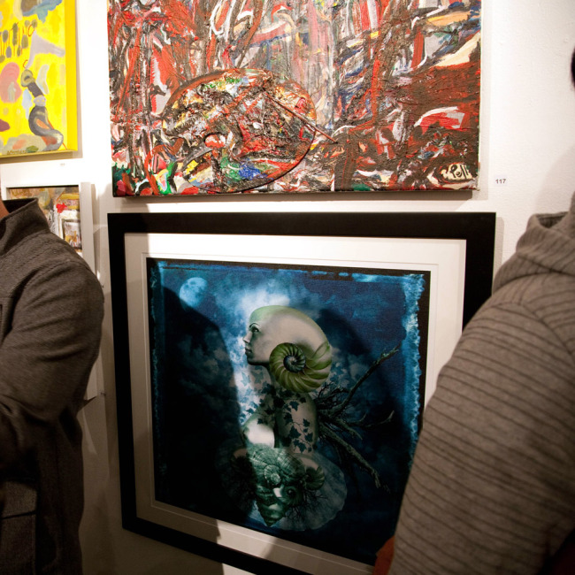 “Natura” on display during the opening night of “Square”