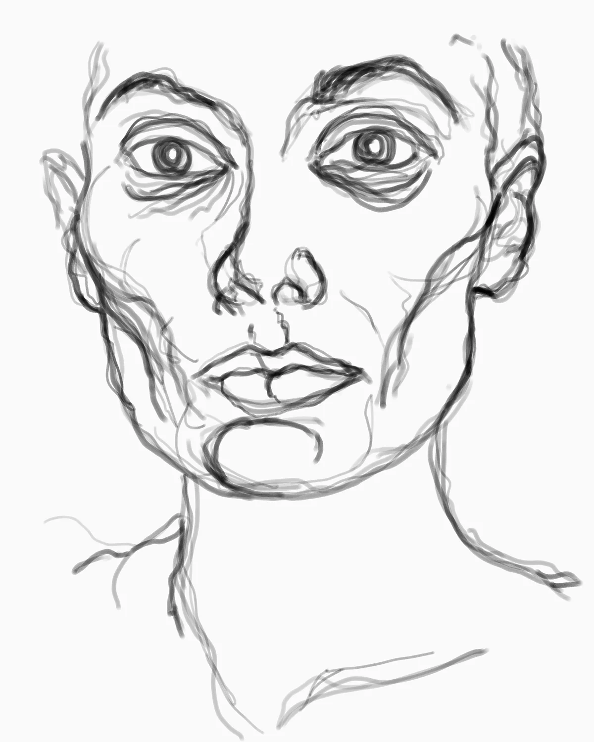 Portrait Study of a Woman