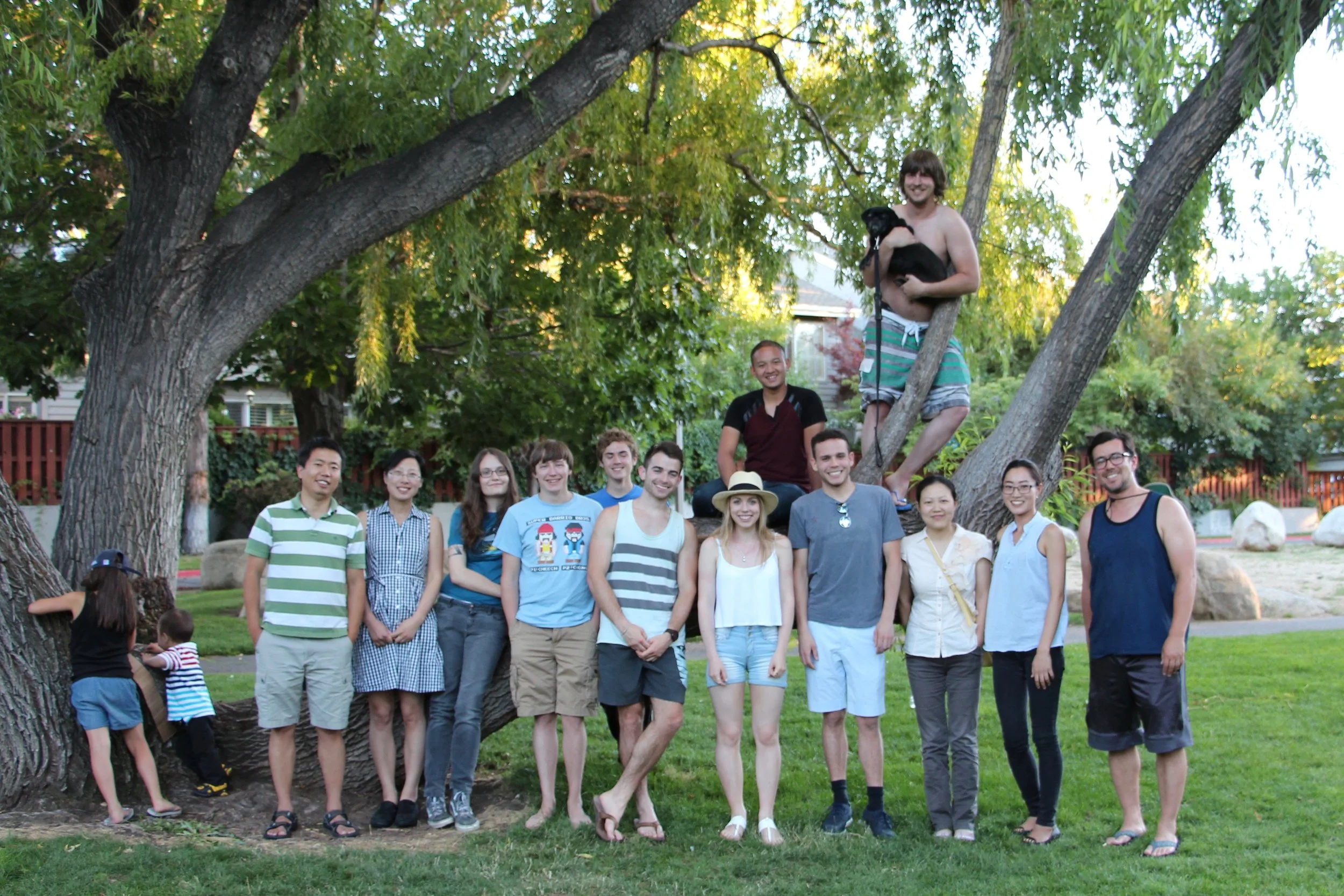 Zhang and Miura lab picnic
