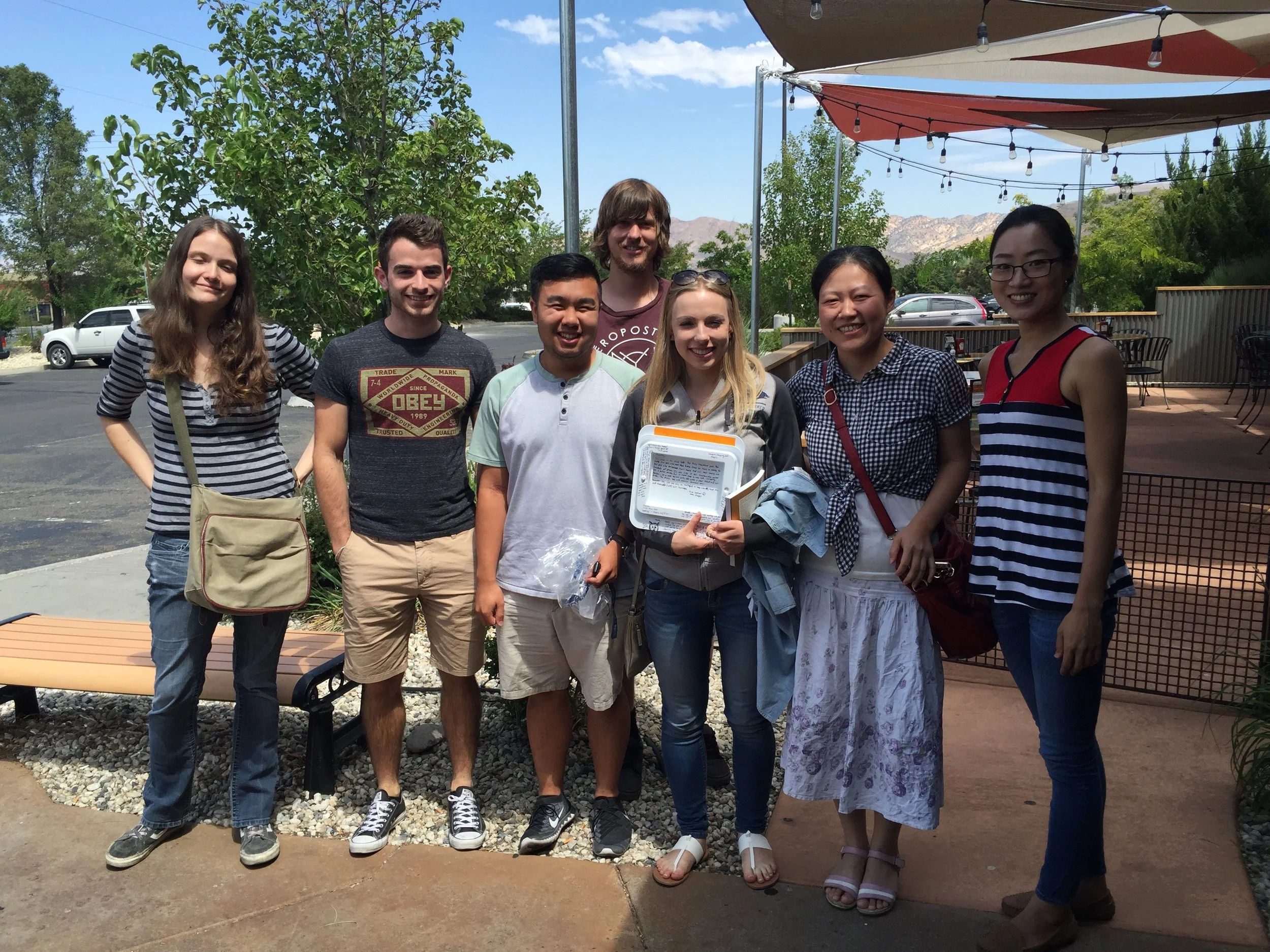 Maebh's going away lunch.