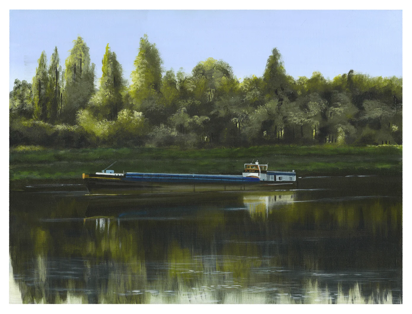 115 - Péniche au Mesnil