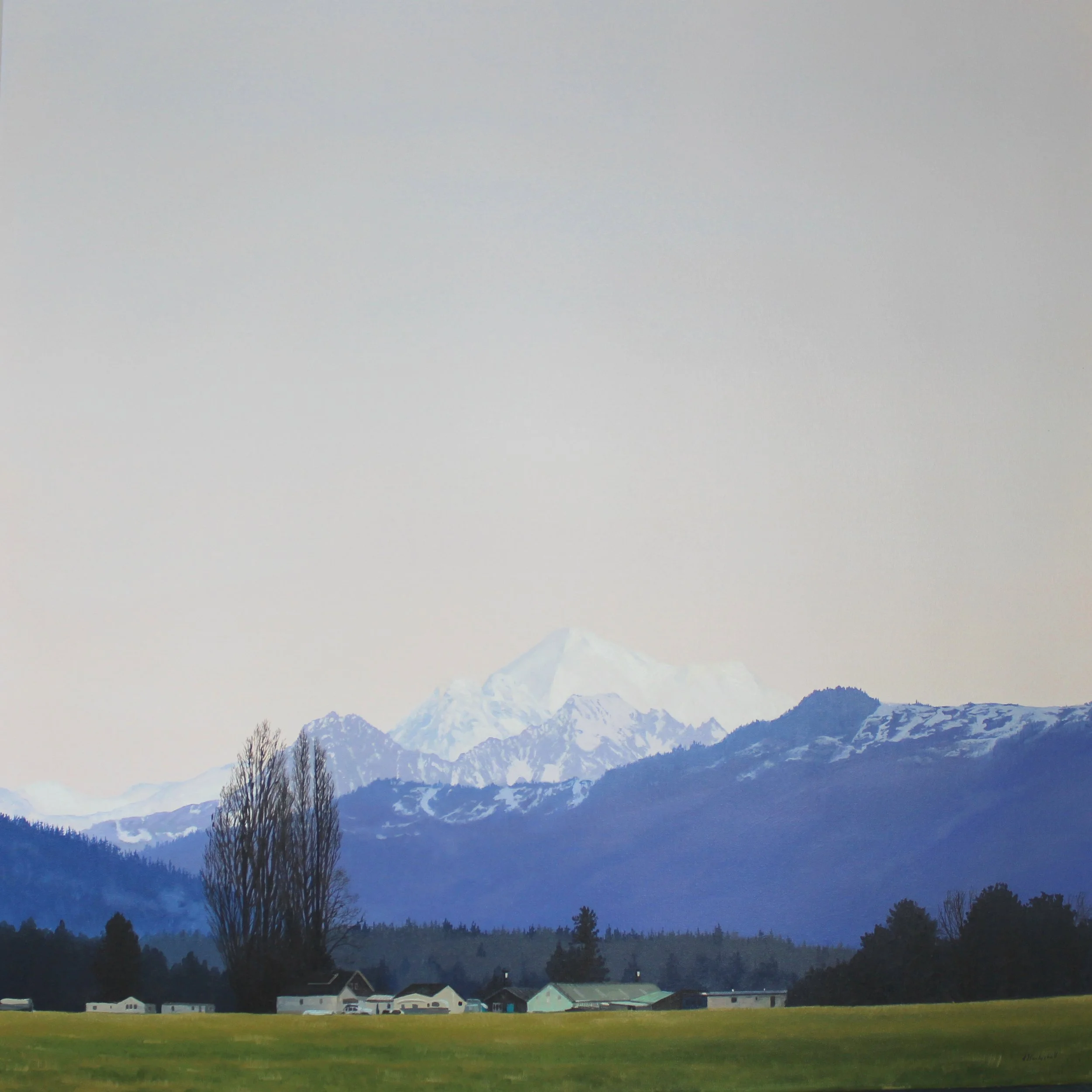 "Goddess of the Valley" 26x36 oil on canvas
