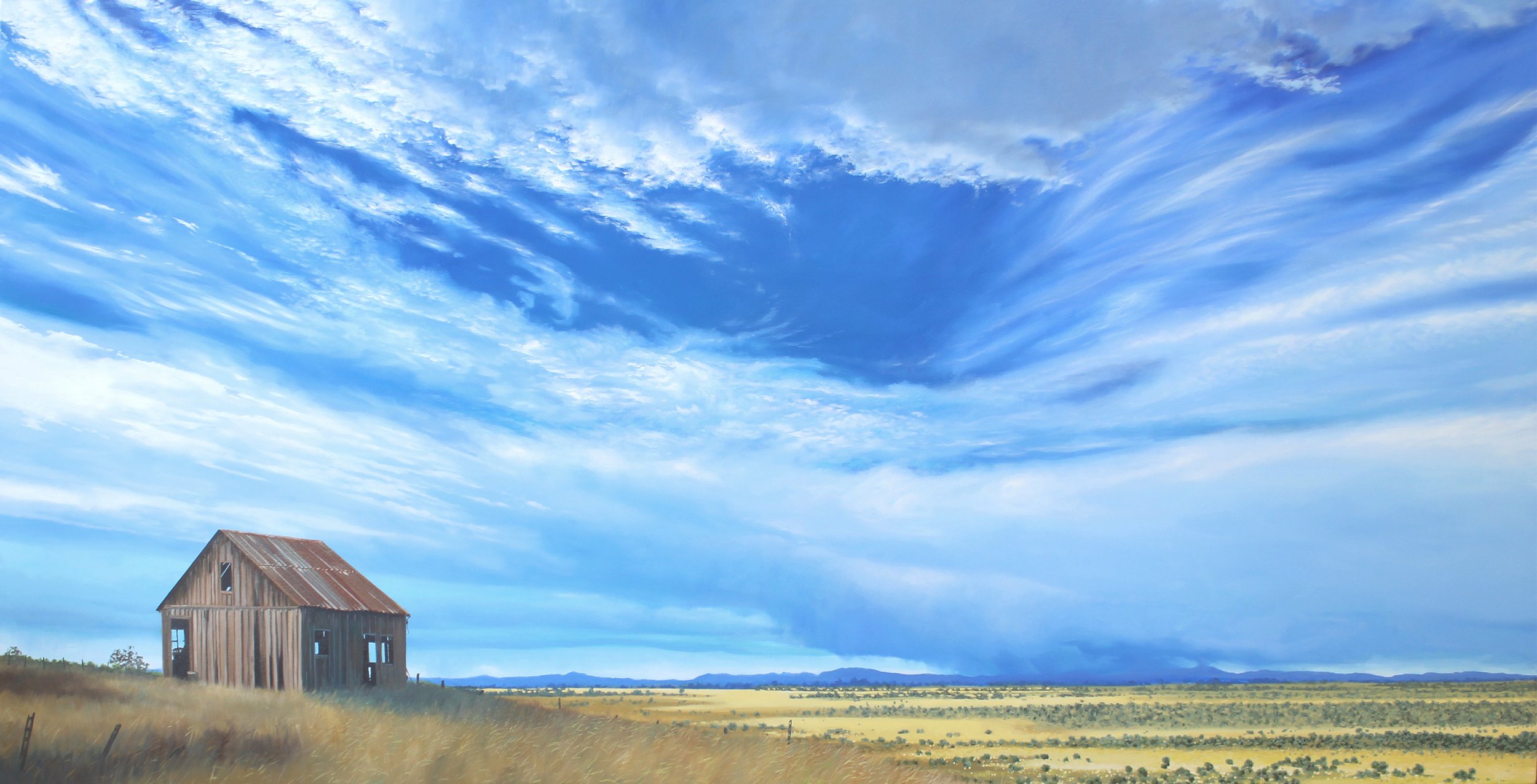 "The Divide" 36x72 oil $9,750