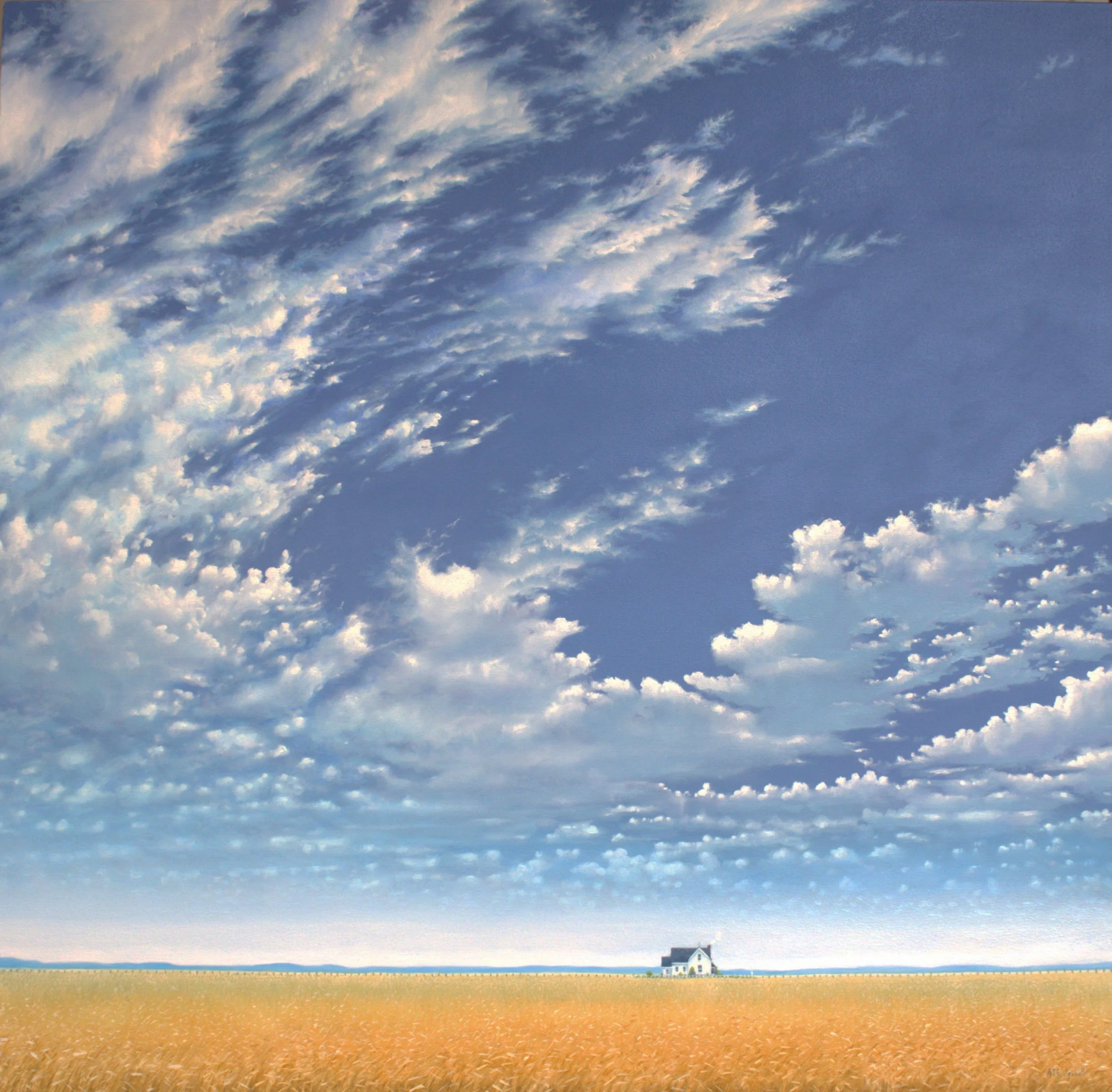 "Prelude" 36 x 36 oil on canvas