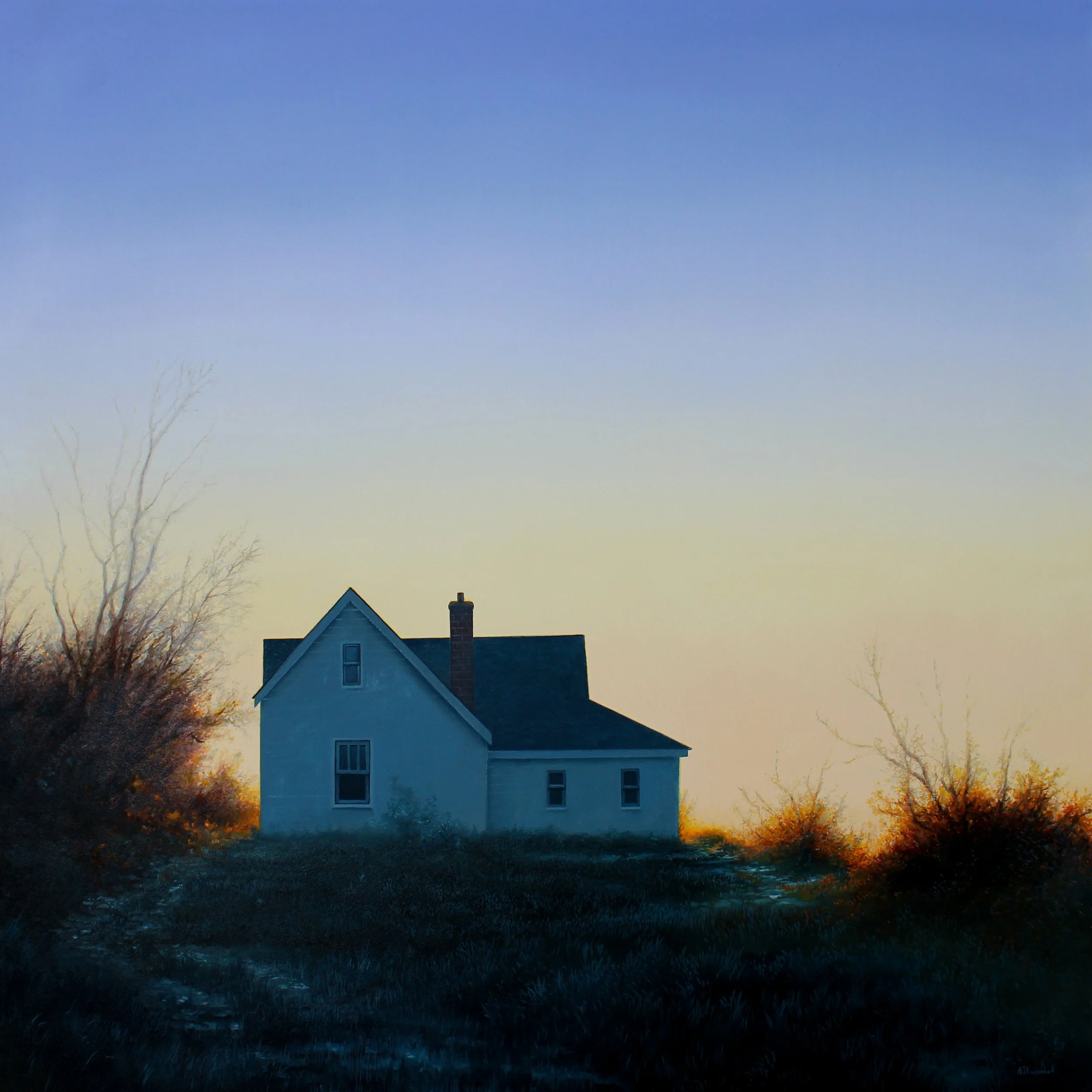 "Longest Day" 36 x 36 oil on canvas