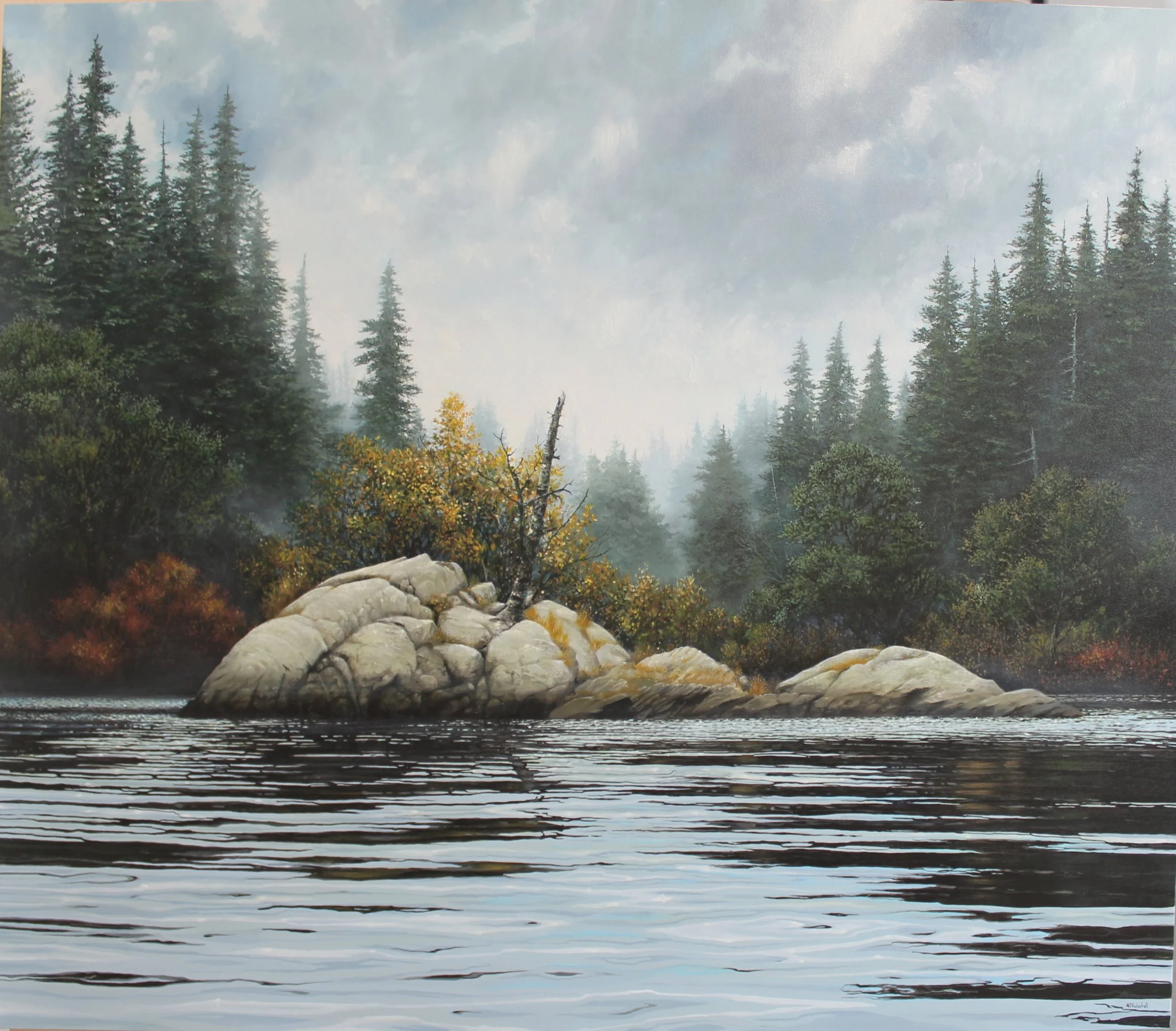 "Page Passage" 40 x 60 oil on canvas